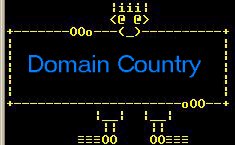 The sign guy wants to give you Domain Country