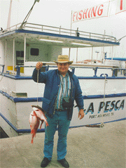 Uncle Edwin likes to hunt and fish